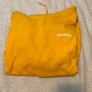 Shadow Hill orange hoodie